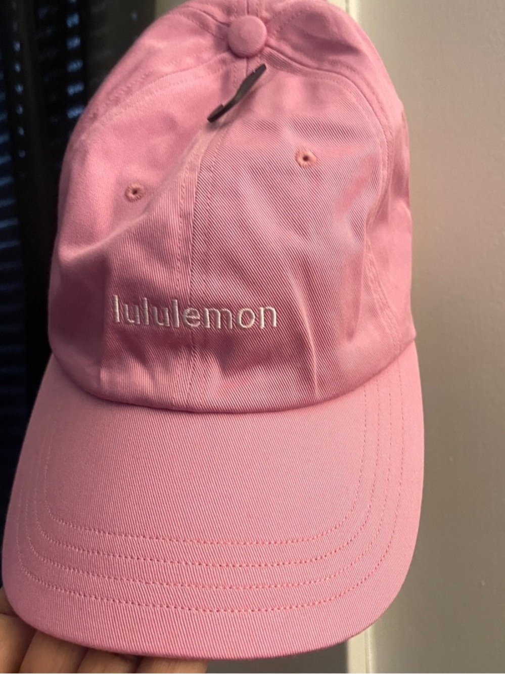 Lululemon Pink Frosting Unisex Classic Ball Adjustable Cap Size S/M NWT